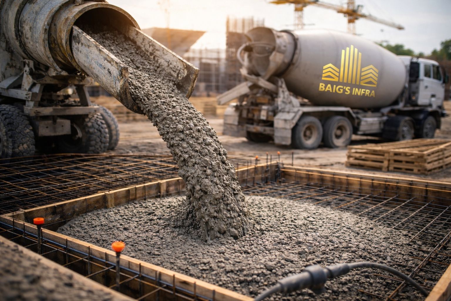 high grade ready-mix concrete